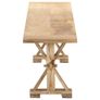 Hall Bench 160x35x45 cm Solid Mango Wood Image 9