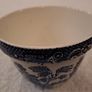 Antique blue and white willow pattern Image 7