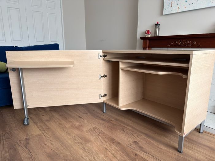 Desk Space Saving Folding Cabinet
