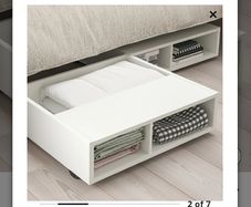 ikea under bed storage fredvang ideal for lego