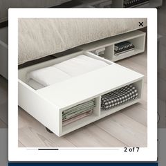 ikea under bed storage fredvang ideal for lego