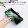 Essager 10W Qi Induction Fast Wireless Charging Pad - Black Image 10