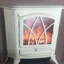 2KW Cream Freestanding Stove Heater Image 2