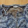 Blue Blouse Fransa   Size 10 Image 3
