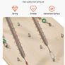 Wall-Mounted Pilates Reformer Springboard Maple Wood Resistance Training System for Home & Studio Image 3