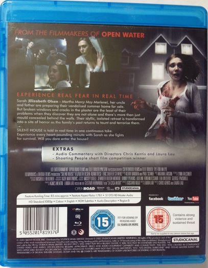 Silent House [2011] Elizabeth Olsen [Blu-ray Movie]