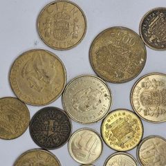 Spain Pesetas big coin lot