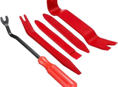 5 Pieces Trim Panel Tools,Panel Remover Tool,Car Door Trim Panel Tools,Auto Radio Door Clip Panel,for Trimming Vehicle Audio/Radio,Door Panel,Window and..