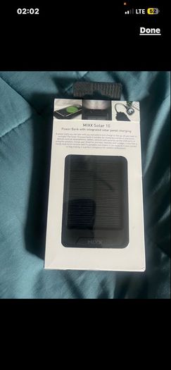 Solar wireless charger powerbank 10000 usb c