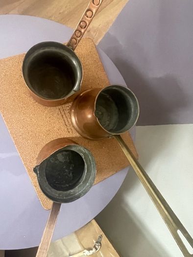 Copper pots