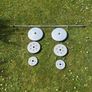 32.5kg weight Plates with barbell Image 2