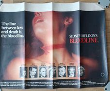 Sidney Sheldon Bloodline Poster /  Audrey Hepburn