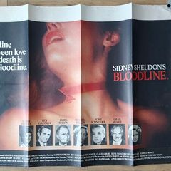Sidney Sheldon Bloodline Poster /  Audrey Hepburn
