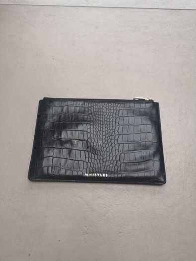 Whistles leather clutch
