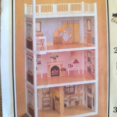 Vintage Pedigree Sindy Super Home Dolls House Set With Instructions
