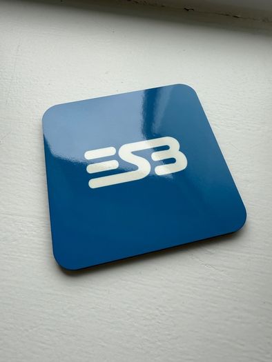 ESB Retro Coaster - Square - Blue