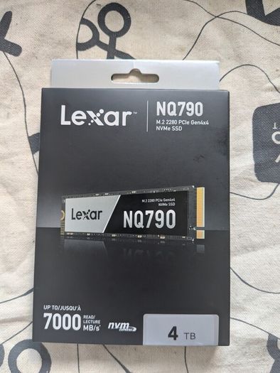 Lexar NQ790 4TB SSD - Brand new - Price firm