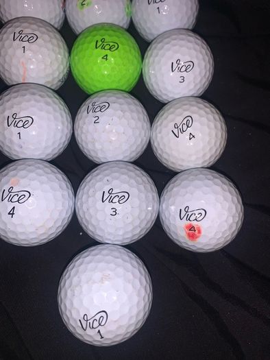 (13) Mixed Vice golf balls