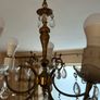 Vintage French Chandelier & Wall Sconces Image 4