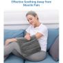Electric Heating Pads XL with Auto Shut Off, Washable & Moist Heat Option, 3 Heat Levels, Heated Pad for Neck and Shoulders, 12"x24" Image 3