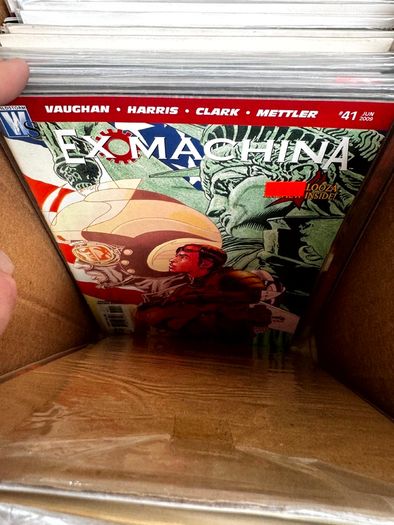 Indie Long Comic Box w 250 Comics for Sale