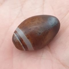 Vintage Suliemani Eyes Beautiful Agate Stone Bead Amulet Pendant