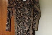 Zara roll neck dress