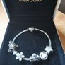 Pandora silver charm bracelet Image 3