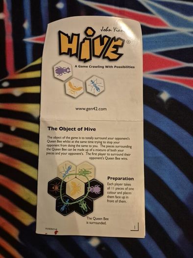 Hive John Yianni Gen24 2015 Tile Game Complete