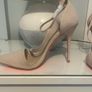 Carvela Suede Nude High Heels Size 40 Image 2