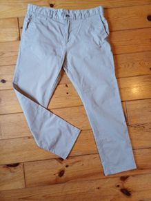 W38 L30 Light Grey Trousers