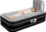 Get Fit Air Bed With Built In Electric Pump - Premium King Airbed - Quick Blow Up Bed With Headboard, 2 Free Inflatable Pillows - Elevated Inflatable Air Mattress For Outdoor, Camping MULTIPLE COLOURS/SIZES AVAILABLE (FREE POSTAGE)
