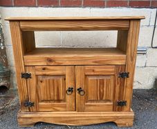 pine TV unit