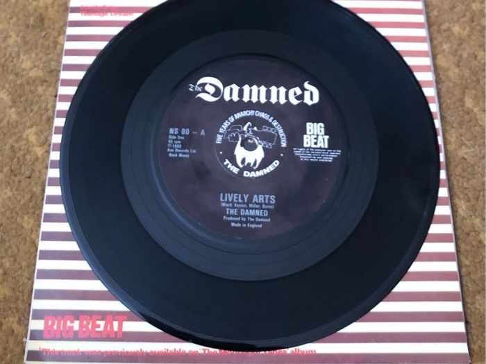 The Damned - Lively Arts (1982) 7"