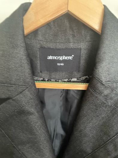 Atmosphere dark grey women's blazer size 12 Uk, 40 eur
