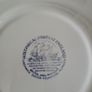 Blue display plates, Historical Ports of England Image 8