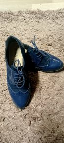 Blue Lace Up