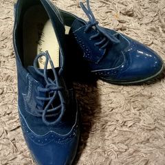 Blue Lace Up