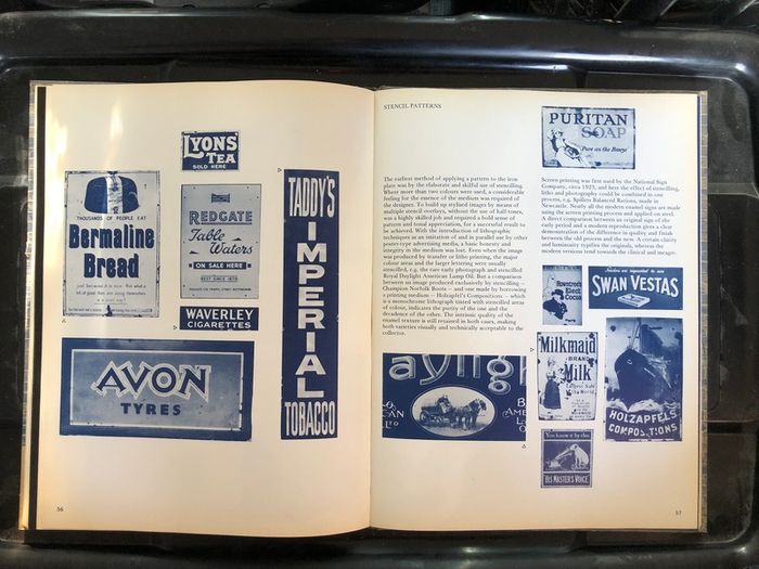 Vintage Book Street Jewellery: A History of Enamel Advertising Signs