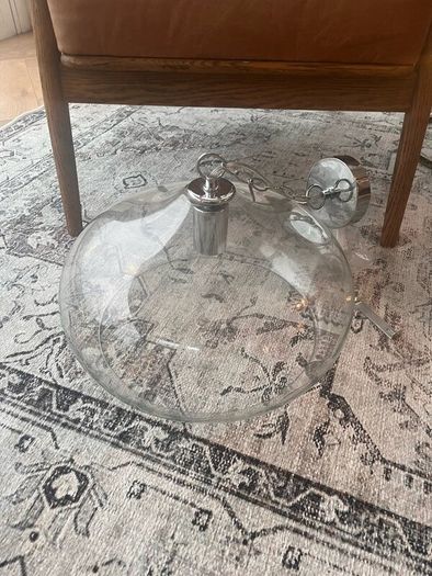 Laura Ashley Glass Pendant Light