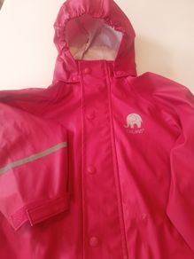 CeLaVi Red Rainwear Jacket
