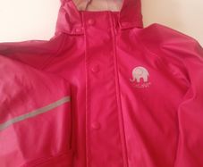 CeLaVi Red Rainwear Jacket