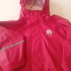 CeLaVi Red Rainwear Jacket