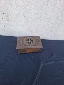 Decorative wood box postage possible
