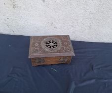 Decorative wood box postage possible