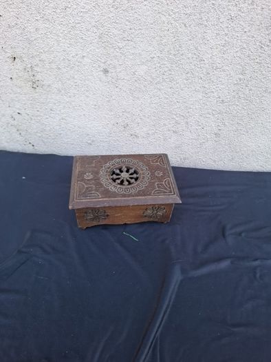 Decorative wood box postage possible
