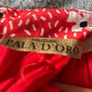 Red halter neck dress Image 2