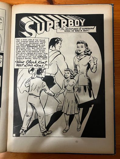 Vintage annual: 'Superboy' Adventure Book 1956-7