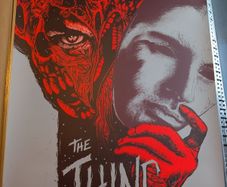 The Thing Variant Raid71 Screen Print Poster Bottleneck Gallery Linted Edition of 50 SOLD OUT