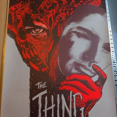 The Thing Variant Raid71 Screen Print Poster Bottleneck Gallery Linted Edition of 50 SOLD OUT